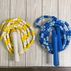 LIQUIDATION SALE Colorful Beaded Jump Rope Weighted jump rope Set